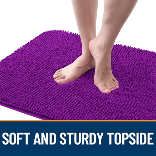 Dog Door Mat for Muddy Paws 59x20 (Purple / 59" X 20")