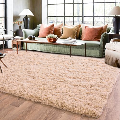 8x10 Area Rug for Living Room (8' x 10' (Rectangular) / Camel)