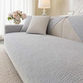 Soft Waterproof Chenille Cover Washable (1pc/36"x82"/Seat Cover / Grey)