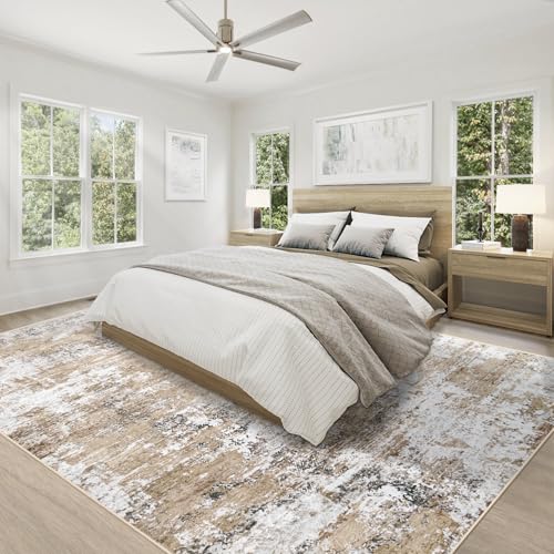 8x10 Area Rugs for Living Room (Beige / 8' x 10' (Rectangular))