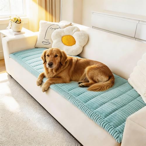 Couch Covers for Dogs Washable (Blue / 27.6" X 59")