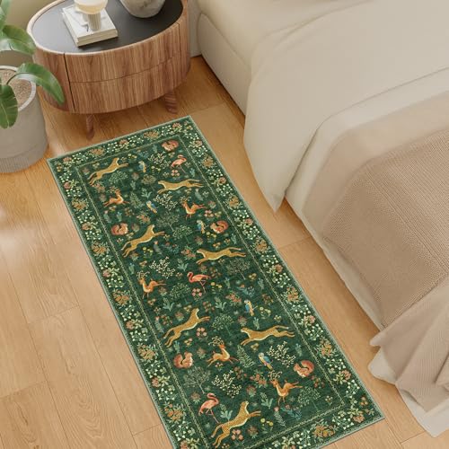 2x5 Rug for Hallway (Green (Animal) / 2' x 5' (Rectangular))