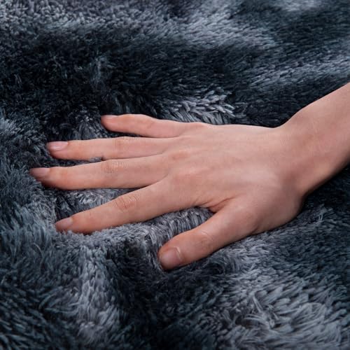 Rugs for Living Room 5x7 (5' x 7' (Rectangular) / Blue Grey)