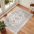 2x3 Rug Non Slip (Brown/Beige / 2' x 3' (Rectangular))