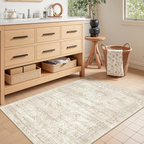 3x4 Rugs for Entryway (Beige/Ivory / 3' x 4' (Rectangular))