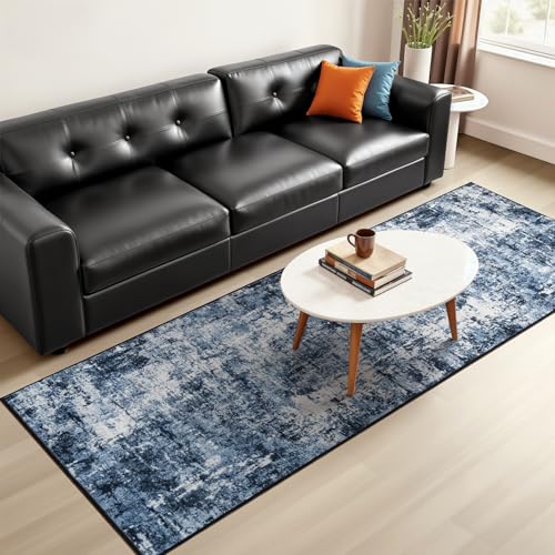 2x8 Runner Rug for Hallway (01-ocean Blue / 2' x 8' (Runner))