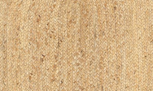 Natural Jute 2x3 Oval Area Rug for Home Decor (Tan / 3' x 2' (Oval))