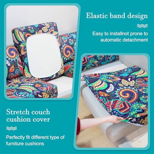 12 Pcs Outdoor Cushion Covers (Rococo / 12PCS)