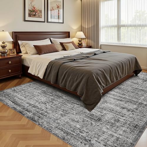 10x14 Area Rug Living Room Rugs (Dark Gray / 10' x 14' (Rectangular))