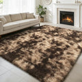 4x6 Area Rug for Bedroom (Mottling Coffee / 4' x 6' (Rectangular))