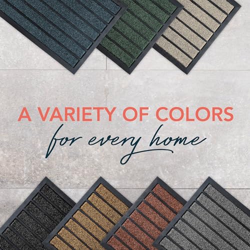 Extra Durable Door Mat Outside Entrance (47" x 32" (Rectangular) / Bright Blue)