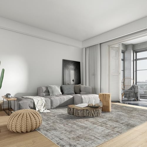6x9 Area Rugs for Living Room (Brown/Black / 6' x 9' (Rectangular))