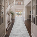 3x20 Runner Rug Non Slip (Grey/Ivory / 3' x 20' (Runner))