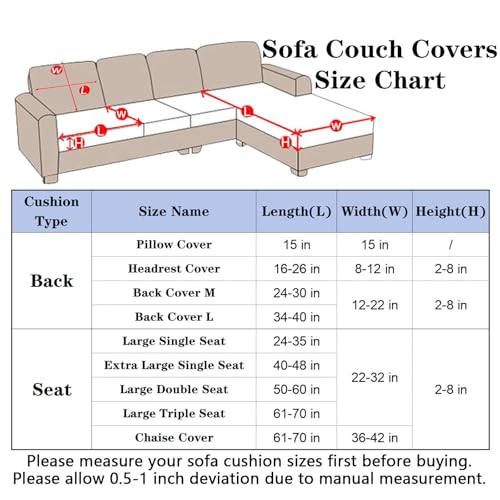 Soothing Home Sofa Covers (Light Grey / Headrest Cover)