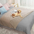 Waterproof Blanket Reversible Dog Bed Cover Pet Blanket for Furniture Bed Couch Sofa (52x82 Inch (Pack of 1) / Beige)