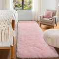 Pink Runner Rugs for Girls Bedroom Living Room (Light Pink / 2' x 6' (Runner))