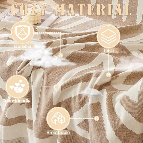 Sofa Covers for Sectional Sofa Set Boho Couch Cover for Dogs Khaki Throw Couch Cover with Tassel Loveseat Covers Futon Cover L Shaped Cover Washable Chenille Couch Protector (91" x 118" / T:khaki)