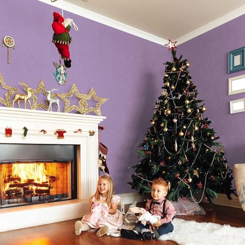 Purple Peel and Stick Self Adhesive Wallpaper Countertop Contact Paper (15.7" x 196.8" / Purple)