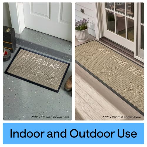 WeatherMAX Door Mat (Sand Beach / 29" x 17")