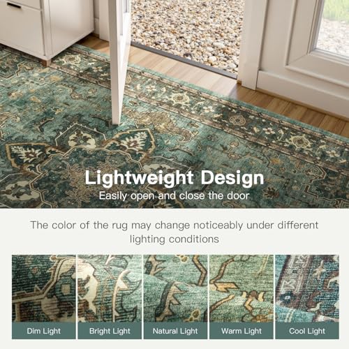 9x12 Green Area Rugs for Bedroom Living Room (Sunflower Green / 9' x 12' (Rectangular))