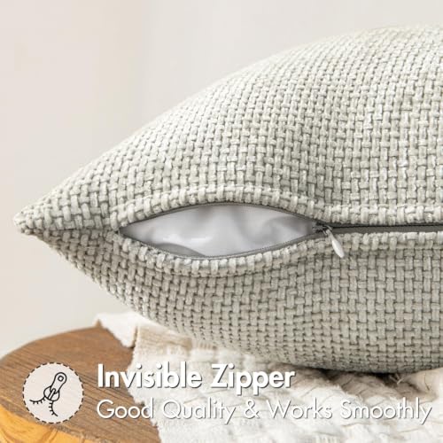 Decorative Grey (24" x 24" (Pack of 2) / Grey-white)