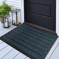 Extra Durable Door Mat Outside Entrance (30" x 17" (Rectangular) / Bright Blue)