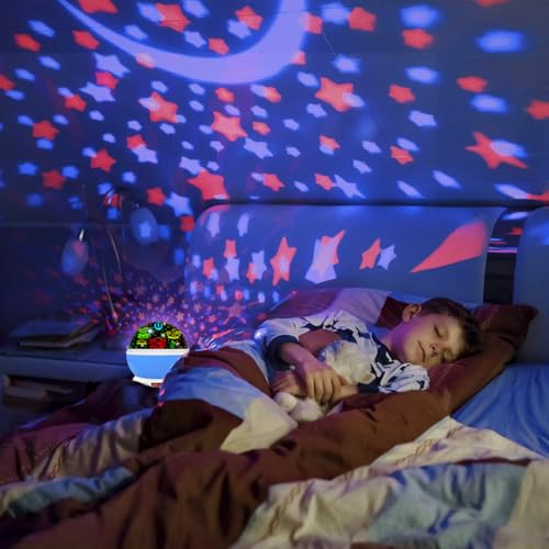 Cars Night Light for Boys (Blue-2)
