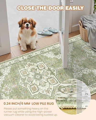 Runner Rug 2x6 (Light Green / 2' x 6' (Runner))