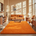Orange Rugs for Living Room Bedroom (Orange / 5' x 8' (Rectangular))