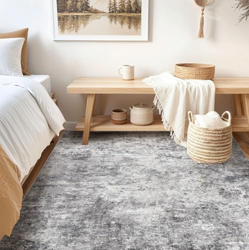 Square Area Rugs (Grey / 6' x 6' (Square))