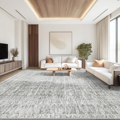 Living Room Rugs 9x12 (Grey / 9' x 12' (Rectangular))