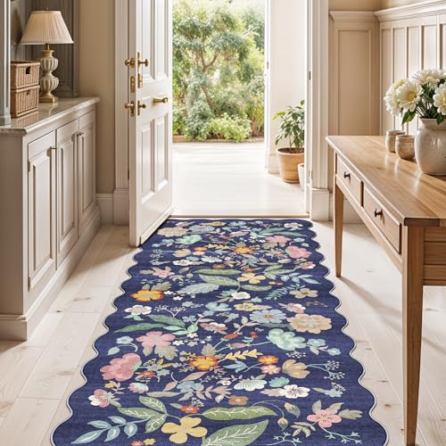 2x5 Washable Hallway Runner Rug (2' x 5' (Rectangular) / Purple)