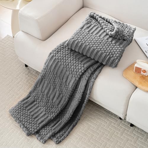 90x104 Inch Grey King Size Blanket (Grey / King(90x104))