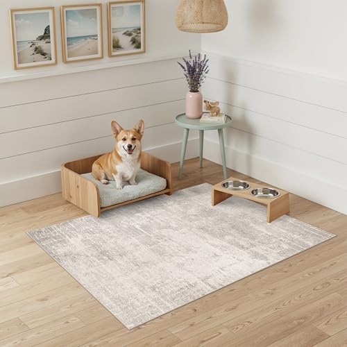 HAOYUNLAI 2x3 Entryway Area Rug (2' x 3' (Rectangular) / Beige/Cream)