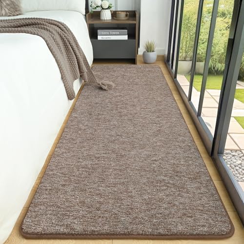 2x6 Runner Rug for Hallway (2' x 6' (Runner) / Matte Brown)