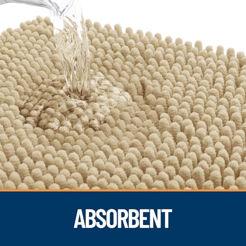 Dog Door Mat for Muddy Paws 59x35 (Beige / 59" X 35")