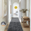 2x8 Runner Rug for Hallway (1- Grey / 2' x 8' (Rectangular))