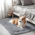 2x2 Machine Washable Small Rug (2×2 Ft Square / Light Grey)