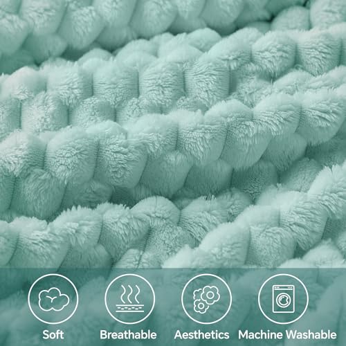 Haze Blue Twin Blanket for Couch (Haze Blue / Twin(60"x80"))