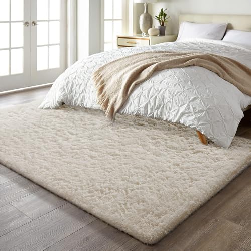 5x7 Area Rugs for Living Room Ivory (2- Ivory / 5' x 7' (Rectangular))
