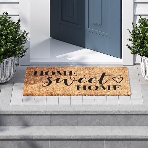 Front Door Welcome Mat (Home Sweet Home / 36 x 24 inches)