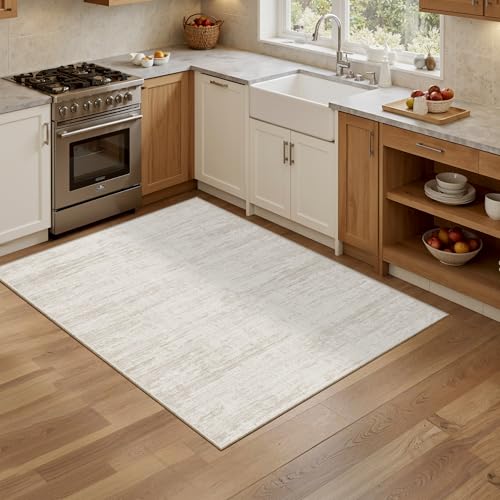Washbale Rugs 3x5 Ultra Soft Area Rug (Beige / 3' x 5' (Rectangular))