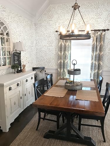 Peel and Stick Wallpaper Modern Boho Contact Paper Neutral Beige Wall Paper Removable Waterproof Self Stick Renter Friendly Wallpaper for Bedroom Living Room Bathroom Kitchen Vinyl 17.3”x197” (Light Brown / 17.3" x 197")