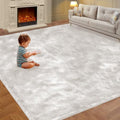 Large Area Rugs for Living Room (Cream White / 6' x 9' (Rectangular))