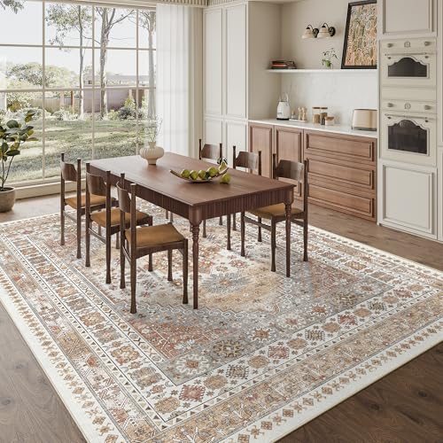 10x12 Area Rugs for Living Room (Orange / 10' x 12' (Rectangular))