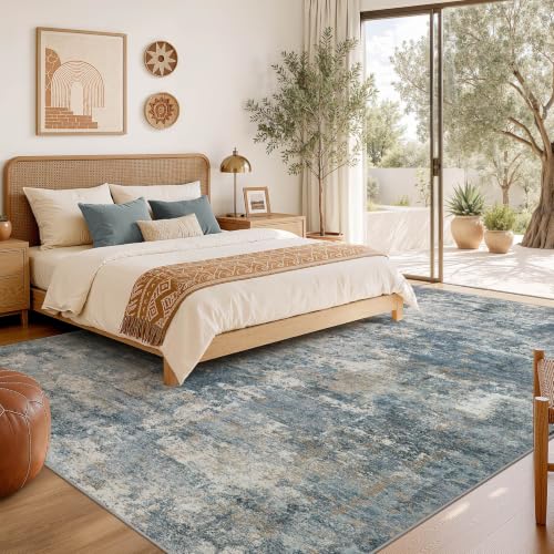 10x14 Area Rugs Living Room (Blue / 10' X 14' (Rectangular))