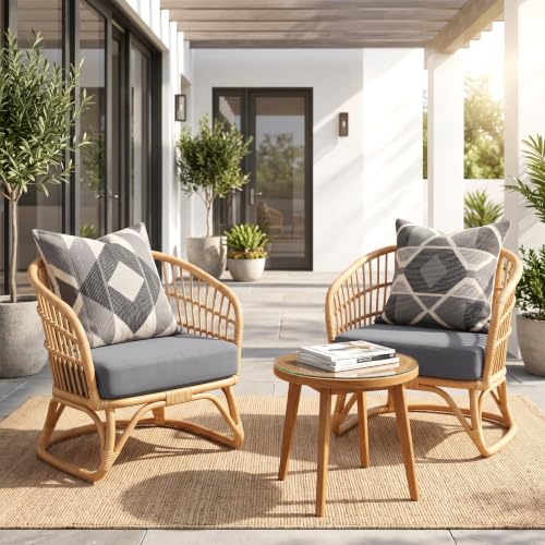 4 Pcs Stretch Cushion Covers (Dark Grey / Seat Cover)