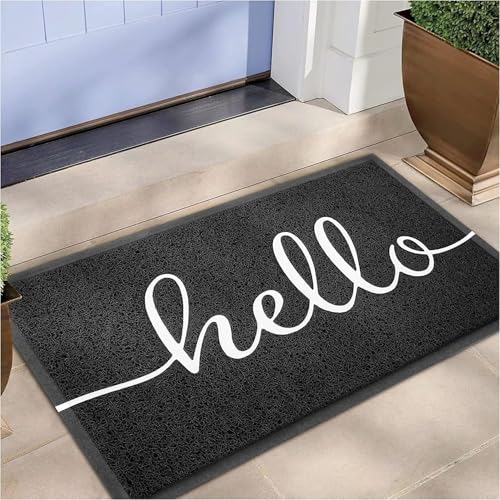 Funny Hello Mats Outdoor (1'8" x 2'8" / Hello)