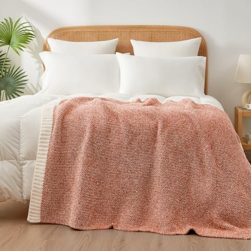 Orange Throw Blanket for Fall (Heather Orange / Throw (50"x60"))
