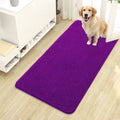 Dog Door Mat for Muddy Paws 44x24 (Purple / 44" X 24")